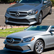 Load image into Gallery viewer, 2015-2017 Benz W205 C-Class Concept Style Front Bumper Conversion PP