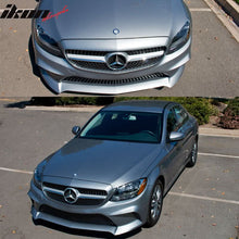Load image into Gallery viewer, 2015-2017 Benz W205 C-Class Concept Style Front Bumper Conversion PP