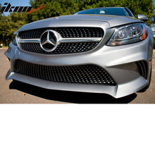 Load image into Gallery viewer, 2015-2017 Benz W205 C-Class Concept Style Front Bumper Conversion PP