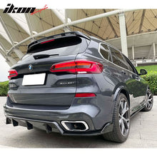Load image into Gallery viewer, 2019-2025 BMW G05 X5 M Sport Gloss Black Rear Bumper Lip Diffuser ABS