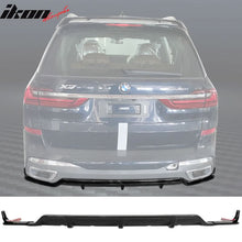 Load image into Gallery viewer, 2019-2024 BMW G07 X7 M Sport Gloss Black Rear Bumper Lip Diffuser ABS