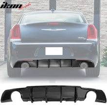 Load image into Gallery viewer, 2015-2024 Chrysler 300 4 Shark Fin Style Rear Diffuser Lip PP