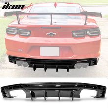 Load image into Gallery viewer, Rear Diffuser for 2016-2024 Chevy Camaro Rear Diffuser Ikon Style Lip