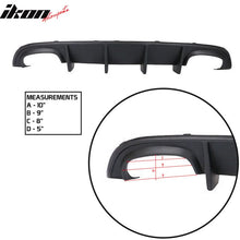 Load image into Gallery viewer, 2015-2023 Charger SRT Quad Exhaust Rear Diffuser w/ Reflective Tape PP