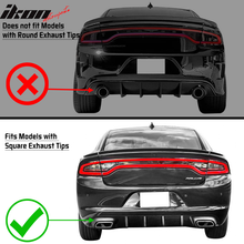 Load image into Gallery viewer, 2015-2024 Dodge Charger V2 Style Rear Diffuser Bumper Lip PP