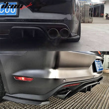 Load image into Gallery viewer, Fits 15-17 Mustang Premium Rear Bumper &amp; R Spec 3 Pc Rear Diffuser