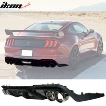 Load image into Gallery viewer, 2018-2024 Ford Mustang GT500 Style Unpainted Rear Bumper Diffuser PP