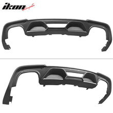 Load image into Gallery viewer, 2018-2024 Ford Mustang S550 2DR Matte Black Rear Bumper Diffuser PP