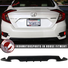 Load image into Gallery viewer, 2016-2021 Honda Civic Sedan TCS Style Unpaint Rear Bumper Diffuser PU