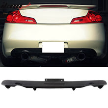 Load image into Gallery viewer, 2003-2007 Infiniti G35 Coupe NS Style Unpaint Rear Bumper Diffuser PU