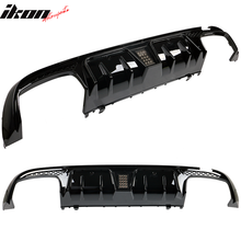 Load image into Gallery viewer, 2015-2021 Benz C W205C63 C63S AMG B Style Rear Diffuser + Exhaust Tips