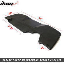 Load image into Gallery viewer, Universal Fitment VTX Style Unpainted Black Rear Bumper Diffuser FRP