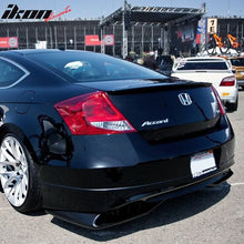 Load image into Gallery viewer, Universal Fitment VTX Style Unpainted Black Rear Bumper Diffuser FRP