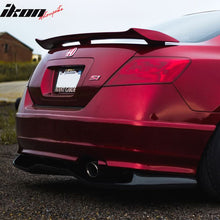 Load image into Gallery viewer, Universal Fitment VTX Style Unpainted Black Rear Bumper Diffuser FRP