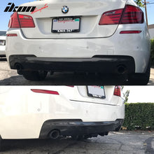 Load image into Gallery viewer, Universal V5 Style Rear Diffuser Shark Fin Kit Unpainted Black ABS