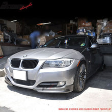 Load image into Gallery viewer, 2005-2008 BMW E90 3 Series 4DR EURO Style Front Lip SplitterMatte CF