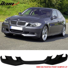 Load image into Gallery viewer, 2005-2008 BMW E90 3-Series A Style Front Bumper Lip Chin Spoiler