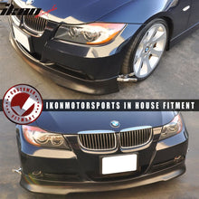 Load image into Gallery viewer, 2005-2008 BMW E90 3-Series 4Dr C Style Front Bumper Lip Spoiler Sedan