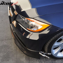 Load image into Gallery viewer, 2005-2008 BMW E90 3-Series 4Dr C Style Front Bumper Lip Spoiler Sedan