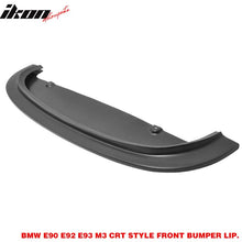 Load image into Gallery viewer, 2008-2013 BMW M3 Only CRT Style Front Lip Spoiler Splitter PU
