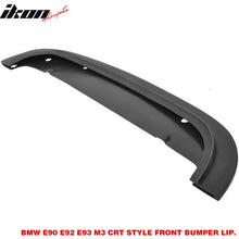 Load image into Gallery viewer, 2008-2013 BMW M3 Only CRT Style Front Lip Spoiler Splitter PU