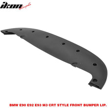 Load image into Gallery viewer, 2008-2013 BMW M3 Only CRT Style Front Lip Spoiler Splitter PU