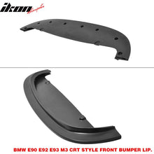 Load image into Gallery viewer, 2008-2013 BMW M3 Only CRT Style Front Lip Spoiler Splitter PU