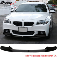 Load image into Gallery viewer, Fits 11-16 F10 Performance Chin Front Lip Black Sapphire #475