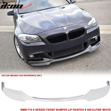 Load image into Gallery viewer, 2012-2016 BMW F10 5 Series M Sport Mtech V Style Front Bumper Lip