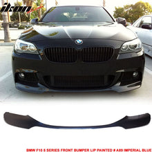 Load image into Gallery viewer, 2012-2016 BMW F10 5 Series M Sport Mtech V Style Front Bumper Lip