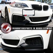 Load image into Gallery viewer, 2014-2021 BMW F22 2 Series MTech Performance Style Front Bumper Lip PP