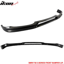 Load image into Gallery viewer, 2012-2015 BMW F30 3 Series Sedan 3D Style PU Front Bumper Lip Spoiler