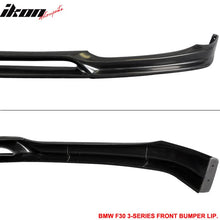 Load image into Gallery viewer, 2012-2015 BMW F30 3 Series Sedan 3D Style PU Front Bumper Lip Spoiler