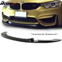 Load image into Gallery viewer, 2015-2020 BMW F80 M3 F82 M4 GT Style PU Front Bumper Chin Lip Spoiler
