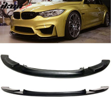 Load image into Gallery viewer, 2015-2020 BMW F80 M3 F82 M4 GT Style PU Front Bumper Chin Lip Spoiler