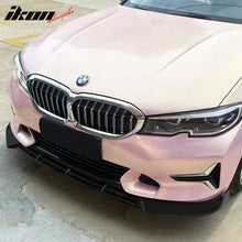 Load image into Gallery viewer, 2019-2022 BMW G20 Sport Line 3PCS IKON Style Front Bumper Lip PP