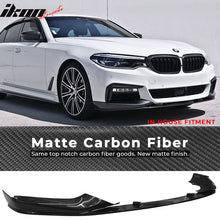 Load image into Gallery viewer, 2017-2020 BMW G30 M-Tech M Sport MP Style Front Bumper Lip 3PCS CF