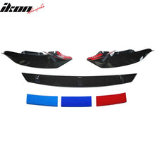Load image into Gallery viewer, 2017-2020 BMW G30 M-Tech M Sport Gloss Black Front Lip Splitter