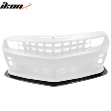 Load image into Gallery viewer, 2010-2015 Chevy Camaro ZL1 DS  Style Front Bumper Lip Carbon Fiber CF