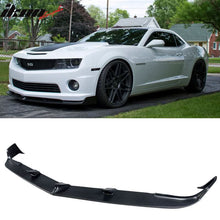 Load image into Gallery viewer, 2010-2013 Chevy Camaro V8 SS Street Style Black Front Bumper Lip PU