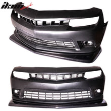 Load image into Gallery viewer, 2014-2015 Chevy Camaro SS Z28 Style Front Bumper Lip Carbon Fiber CF