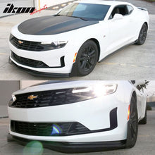 Load image into Gallery viewer, 2016-2018 Chevy Camaro SS IKON V5 Style Unpainted Front Bumper Lip 3PC