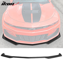 Load image into Gallery viewer, 2016-2024 Chevy Camaro Front Lip Spoiler 1LE Style 3PCS ABS