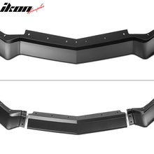 Load image into Gallery viewer, 2020-2025 Chevy Corvette C8 IKON Style Front Bumper Lip 5PCS ABS
