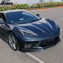 Load image into Gallery viewer, 2020-2025 Chevy Corvette C8 Z51 Style Front Bumper Lip Carbon Fiber