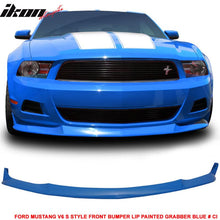 Load image into Gallery viewer, 2010-2012 Ford Mustang V6 S Style Front Bumper Lip Chin Spoiler PU