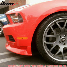 Load image into Gallery viewer, 2010-2012 Ford Mustang V6 S Style Front Bumper Lip Chin Spoiler PU