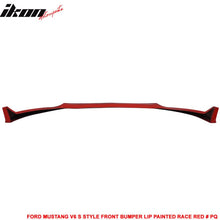 Load image into Gallery viewer, 2010-2012 Ford Mustang V6 S Style Front Bumper Lip Chin Spoiler PU
