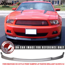 Load image into Gallery viewer, 2010-2012 Ford Mustang V6 S Style Front Bumper Lip Chin Spoiler PU