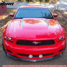 Load image into Gallery viewer, 2010-2012 Ford Mustang V6 S Style Front Bumper Lip Chin Spoiler PU
